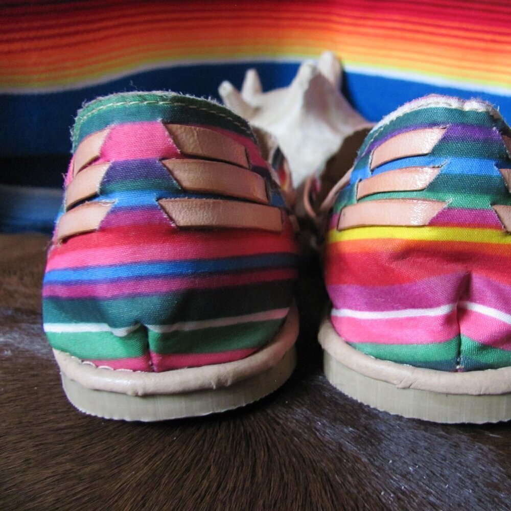 ARTESANIAS ANGEL HURRACHI SANDALS SZ 9 PRE - Picture 3 of 14